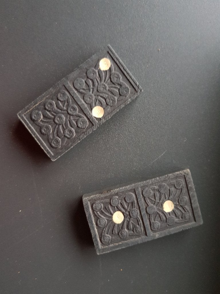 Antiek Domino Spel - Onbeschadigde Stenen, Antiek en Kunst, Antiek | Speelgoed, Verzenden