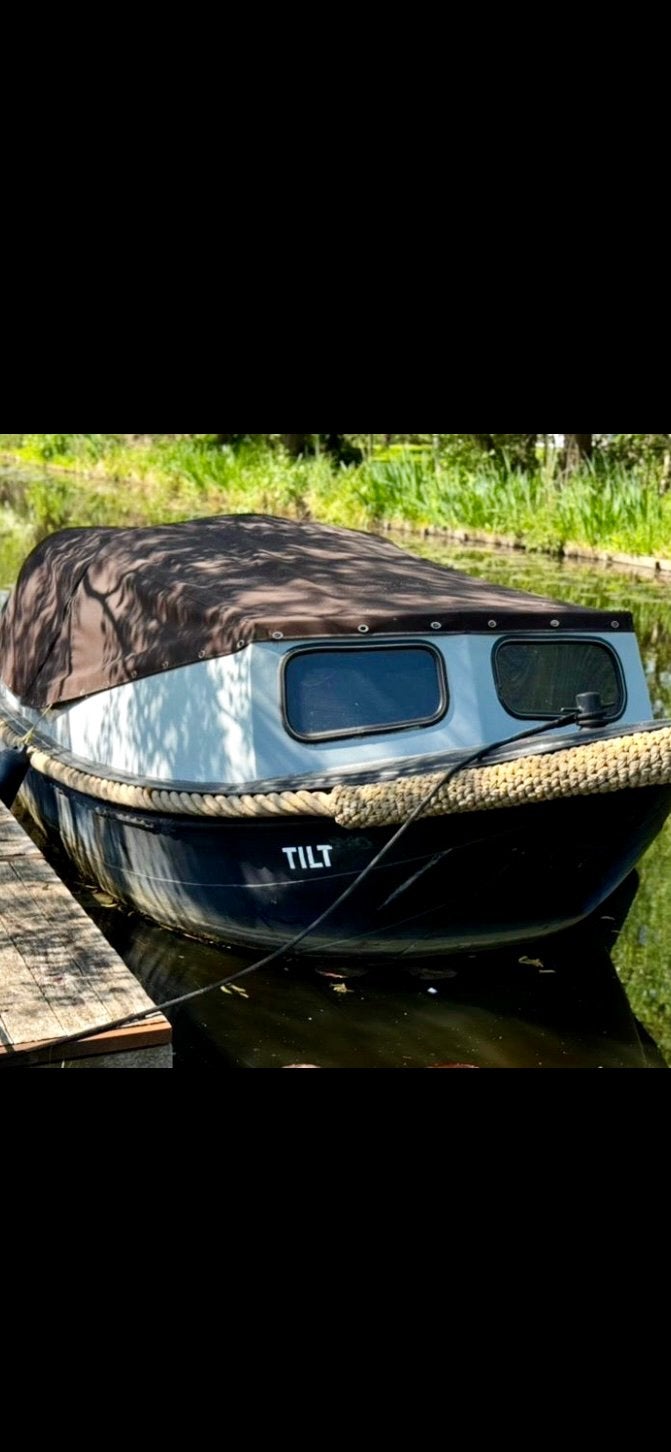Sloep/vlet opknapper!!!  met bijna nieuwe motor, Ophalen of Verzenden, Zo goed als nieuw