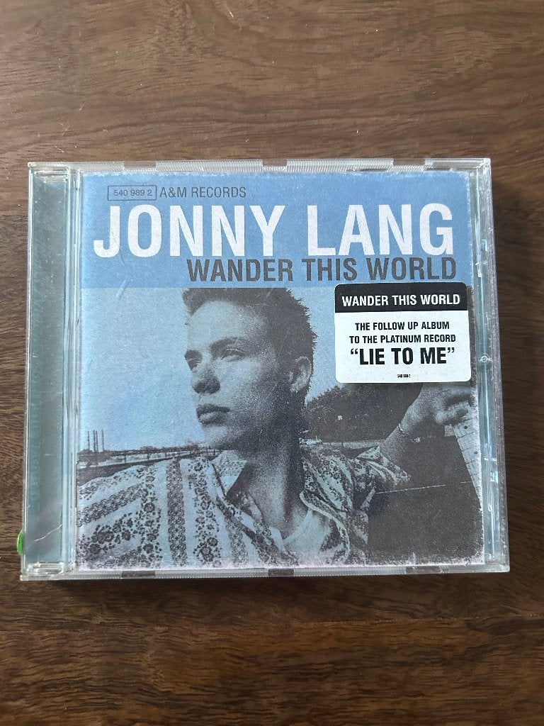 Jonny Lang - Wander This World, Gebruikt, Ophalen of Verzenden, Poprock, Album