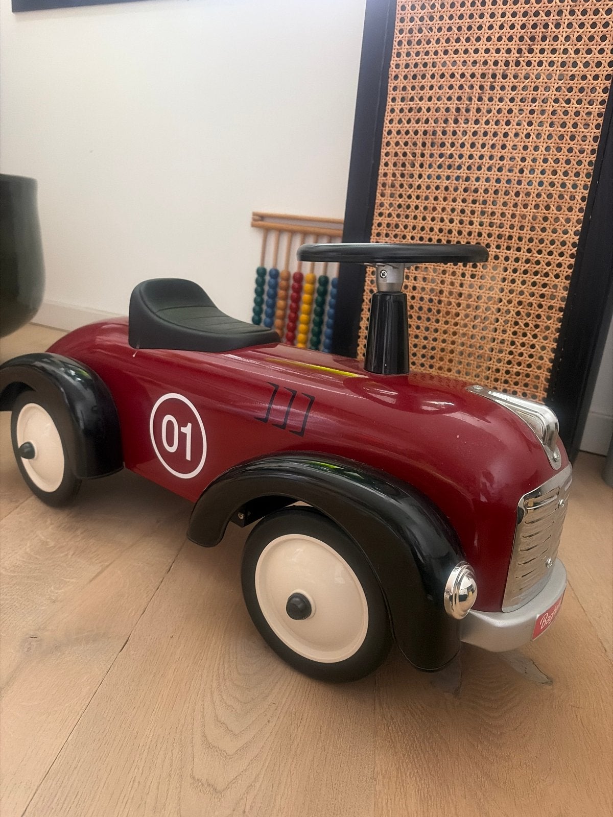 Baghera Loopauto Classic Racer Rood - Zo goed als nieuw, Ophalen, Zo goed als nieuw