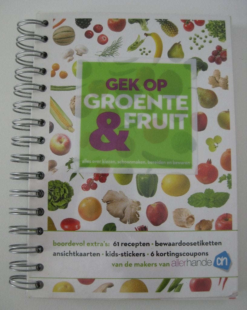 Boek: Gek op Groenten en Fruit - AH - Albert Heijn, Ophalen of Verzenden, Nieuw, Overige typen