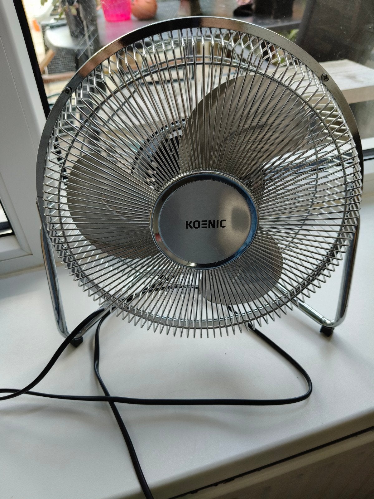 Koenic Tafelventilator, Ophalen of Verzenden, Gebruikt, Tafelventilator