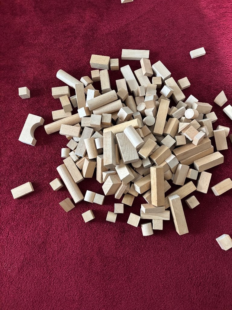 houten blokken, Ophalen, Gebruikt, Overige typen