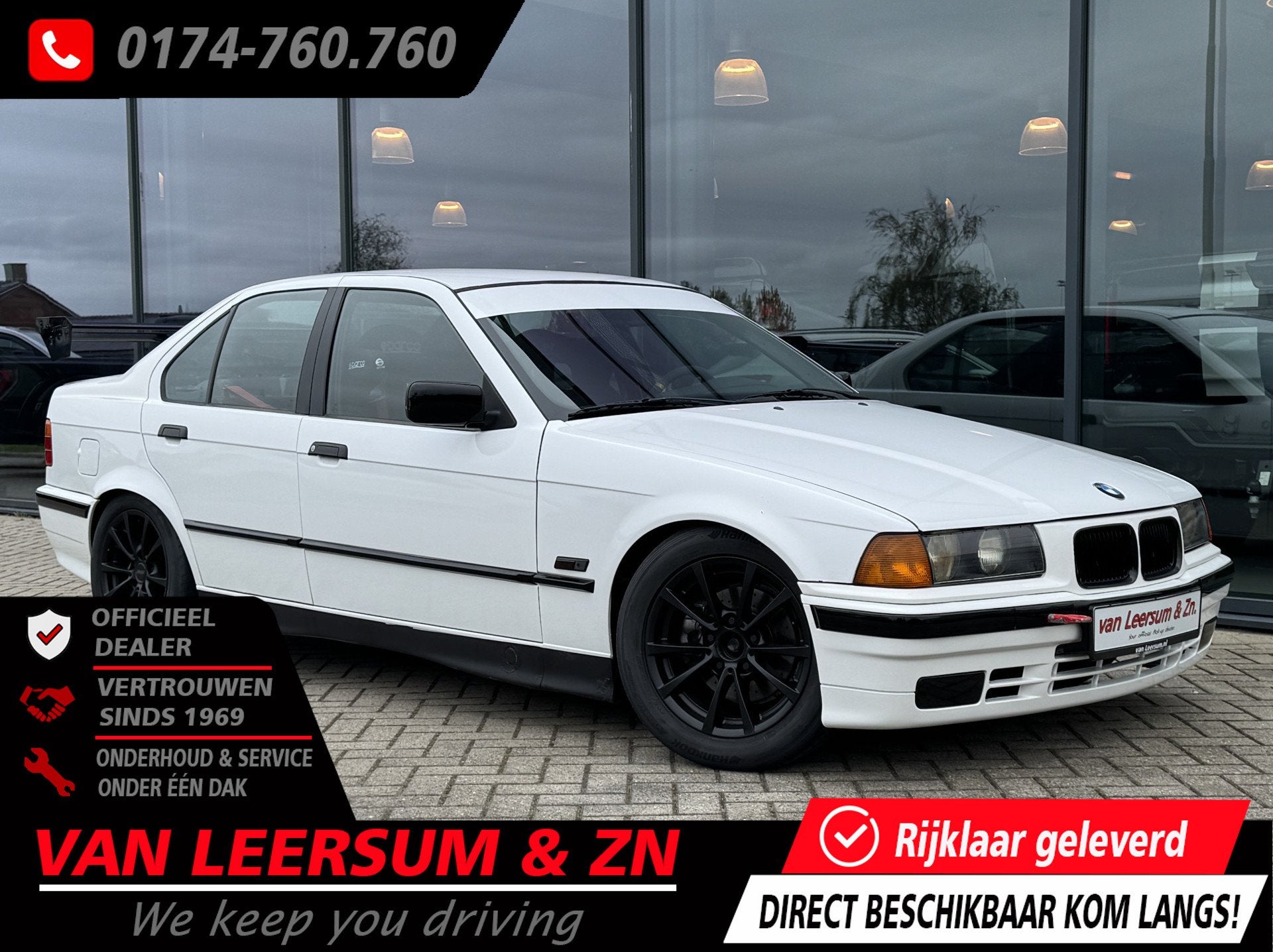 BMW 3-serie 325i Drifter - Track | Drift (bj 1992), Auto's, Wit, Origineel Nederlands, Bedrijf, Handgeschakeld