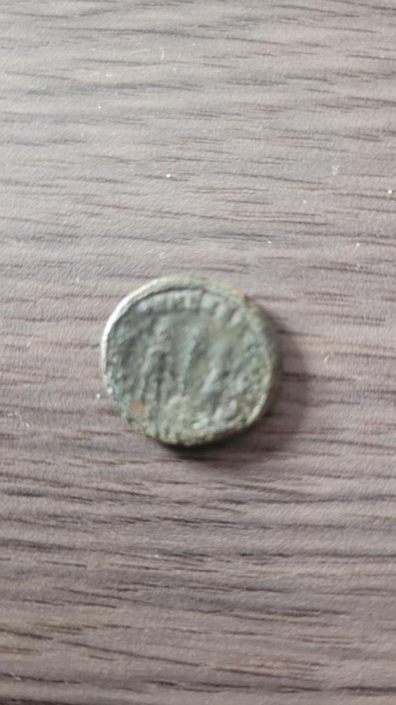 Bronzen romeinse munt 4e eeuw na chr. bodemvondst, Ophalen, Overige landen