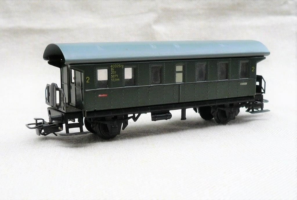 Marklin 4002 Balkonrijtuig 2e klasse.donnerbüchse., Hobby en Vrije tijd, Modeltreinen | H0, Wisselstroom, Gebruikt, Wagon, Ophalen of Verzenden