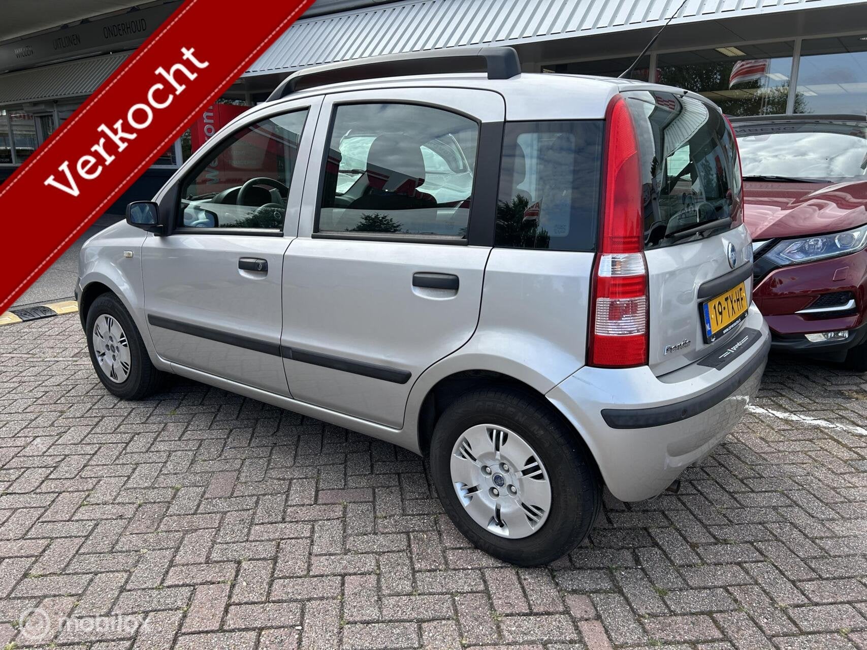 Fiat Panda 1.2 Dynamic - pano.dak - parkeersensor - CV afstb, Voorwielaandrijving, Gebruikt, Origineel Nederlands, Bedrijf