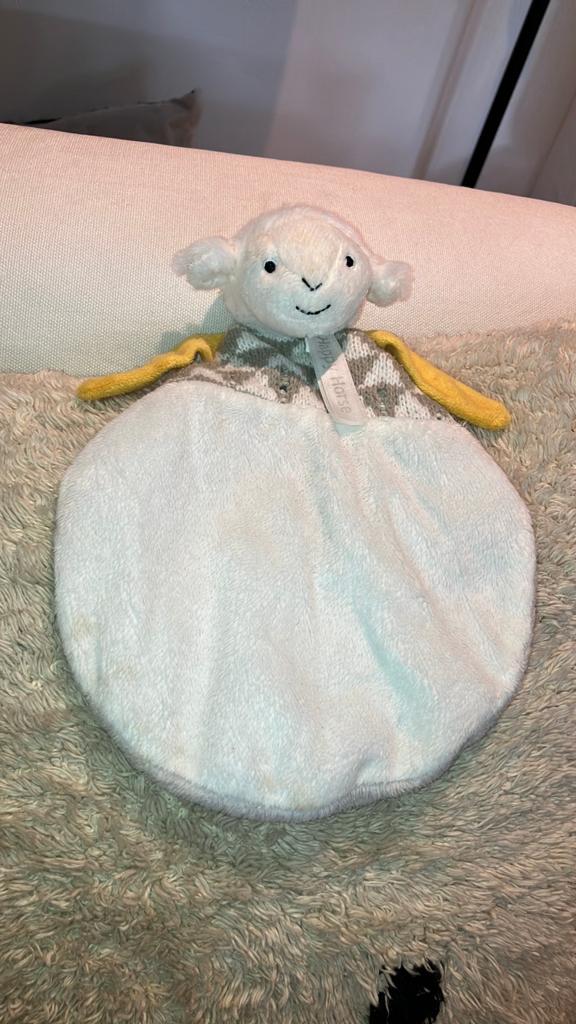 Happy horse schaap lam lamb leco, Gebruikt, Ophalen of Verzenden, Wasbaar, Middelgroot (20 tot 80 cm)