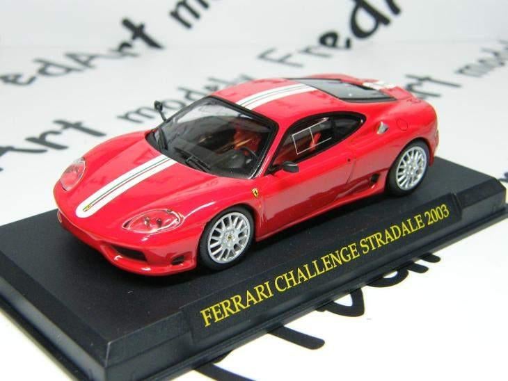 29815: Ferrari Challenge Stradale - 2003 - Atlas 1:43, Auto, Nieuw, Ophalen of Verzenden, Bachsatztstr. 54 D 72131 Ofterdingen, Germany