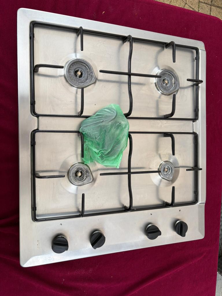 Gas inbouw kookplaat, Witgoed en Apparatuur, Kookplaten, Ophalen, Inbouw, Gas, 5 kookzones of meer