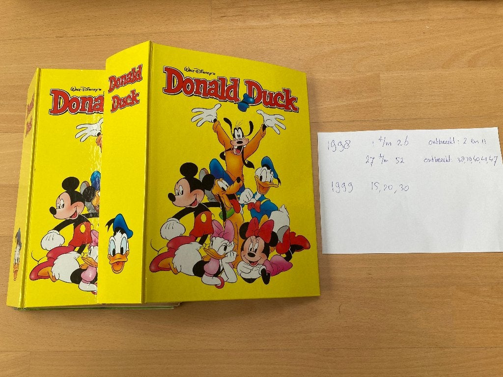 Verzameling Donald Duck uitgaven, Boeken, Ophalen, Gelezen, Walt Disney  Donald duck, Meerdere stripboeken