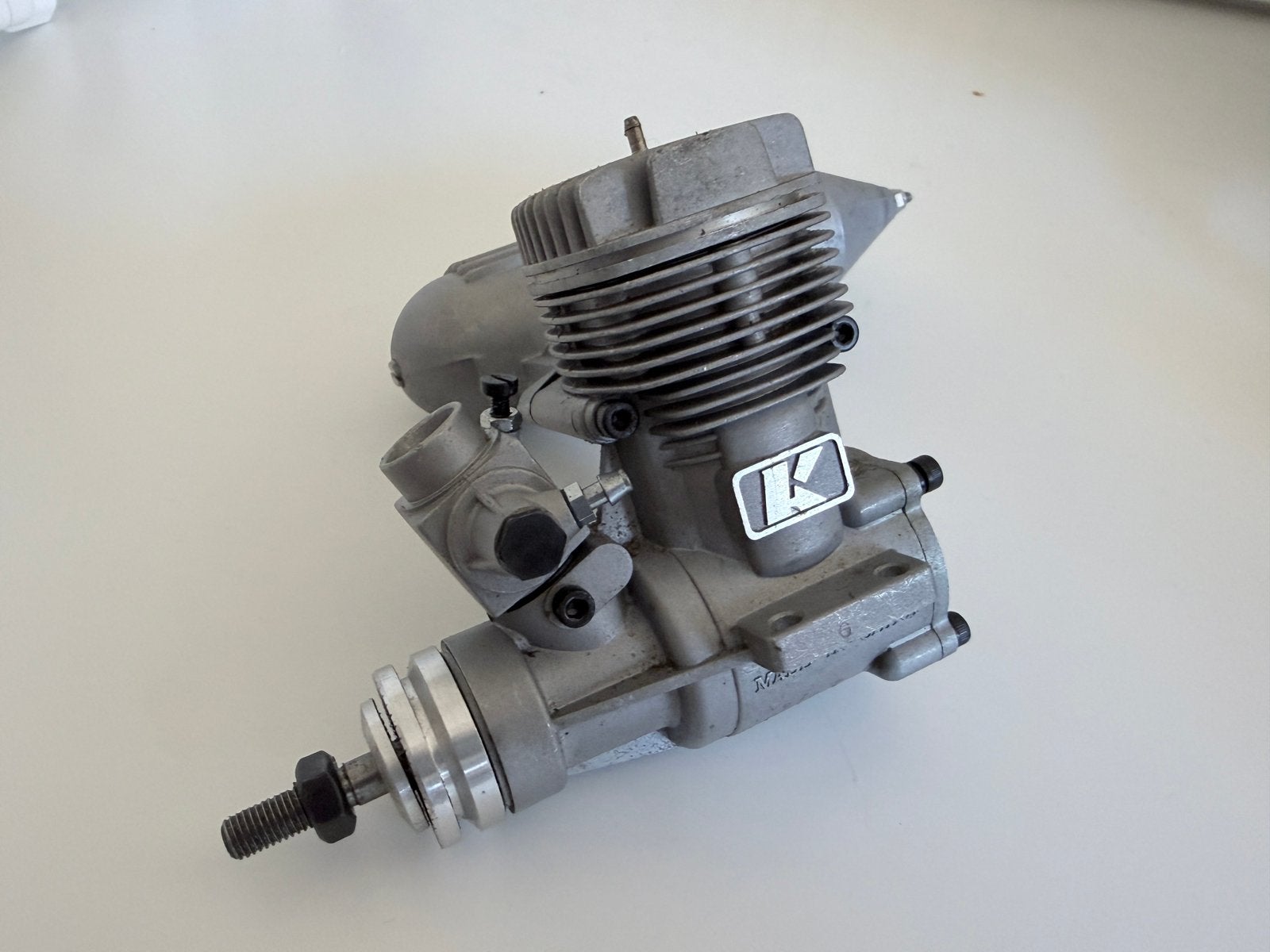 6,5cc 2takt motor, Ophalen of Verzenden, Gebruikt, Nitro