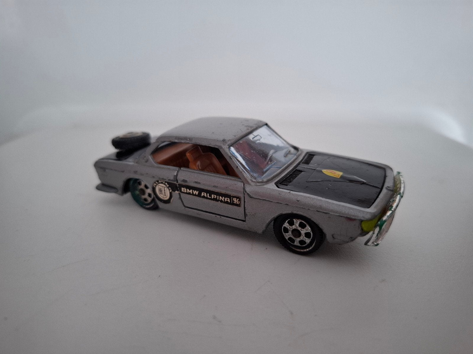 Modelauto BMW 2800 CS Alpina 1:43 Mebetoys Italië, Hobby en Vrije tijd, Ophalen of Verzenden, Gebruikt, Auto, Overige merken