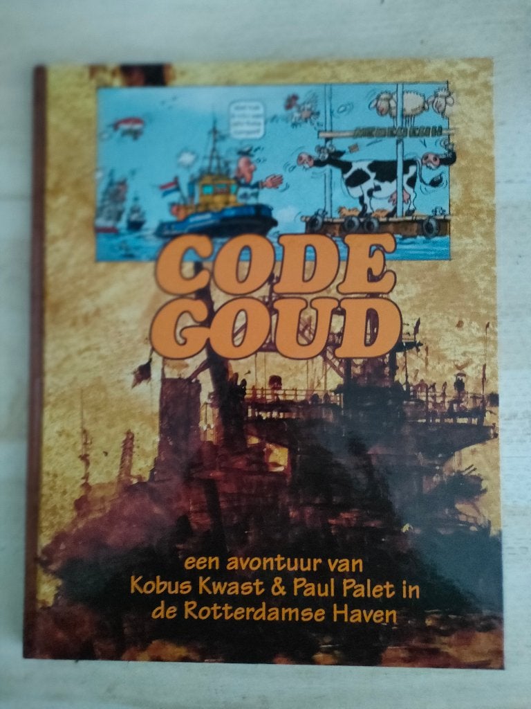 KOBUS KWAST & PAUL PALET Code Goud (hc), Eén stripboek, Ophalen of Verzenden, Gelezen