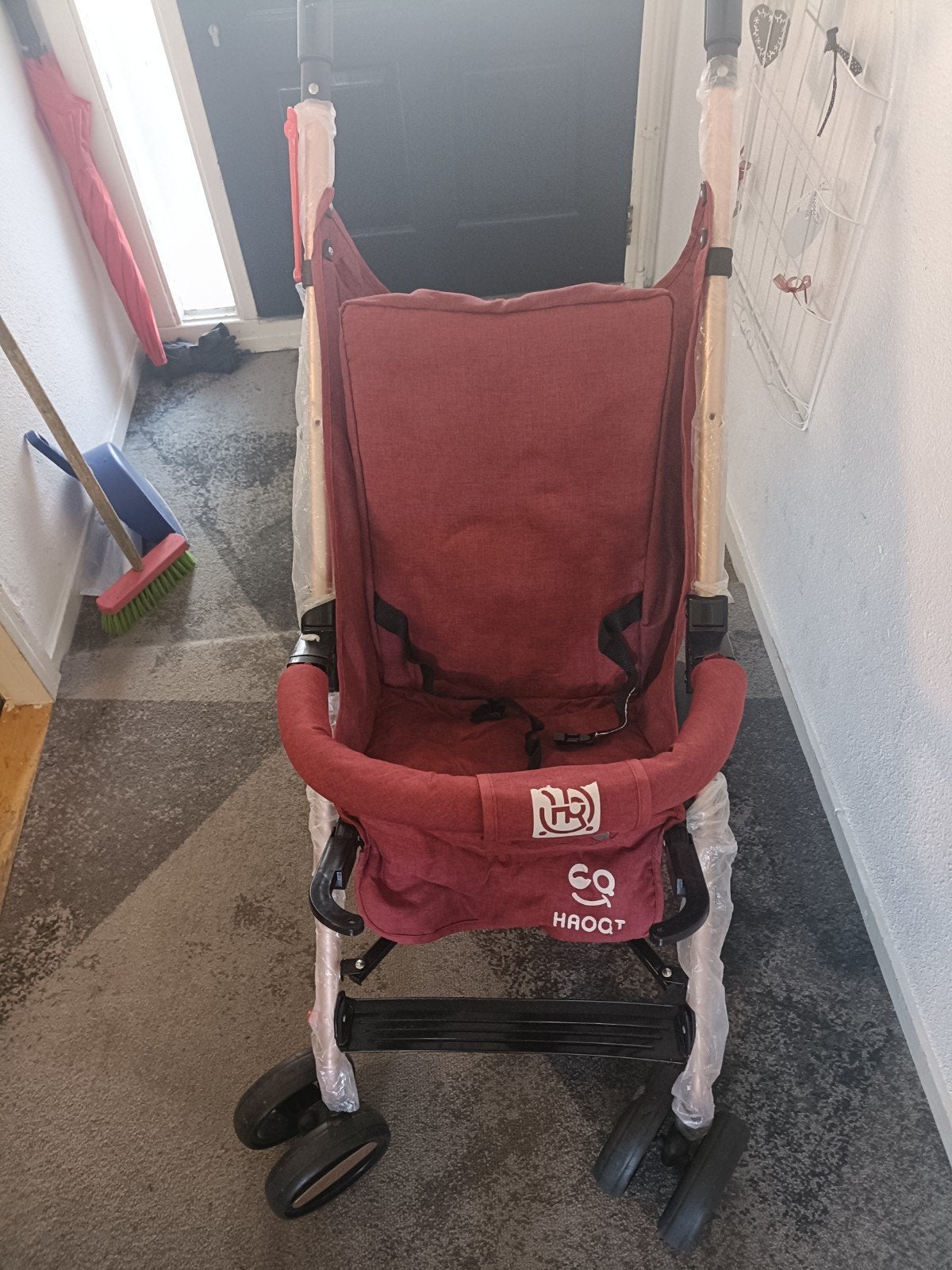 Haoqt Buggy - Nieuwstaat, Compact en Lichtgewicht, Ophalen, Zo goed als nieuw