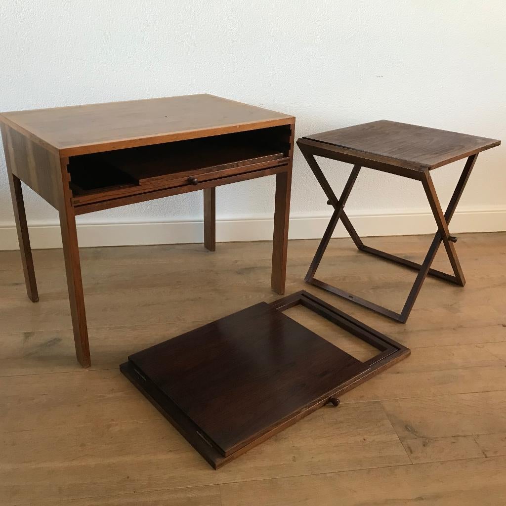 CFC Silkeborg Illum Wikkelso kastje tafel salontafel bijzet, Antiek en Kunst, Antiek | Meubels | Tafels, Ophalen of Verzenden