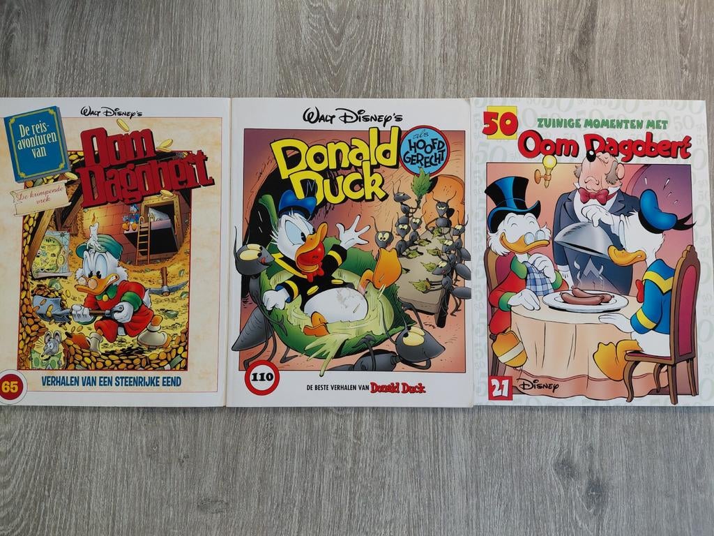 Donald Duck en Oom Dagobert stripboeken - 3 stuks, Meerdere stripboeken, Ophalen of Verzenden, Nieuw