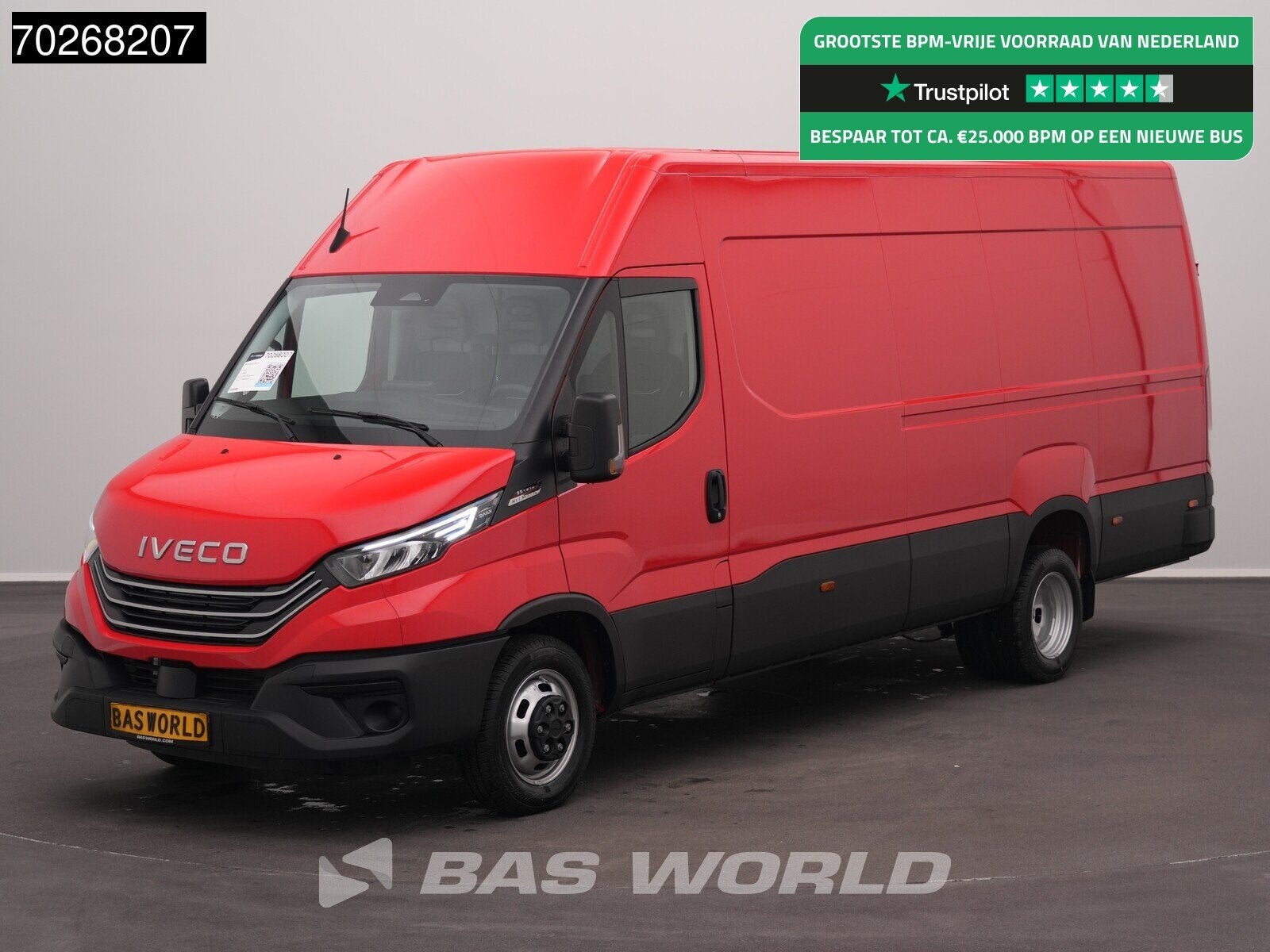 Iveco Daily 35C21 BPM VRIJ! 3.0L Automaat 16m3 L3H2 LED ACC, Auto's, Automaat, Stof, Euro 6, 4 cilinders