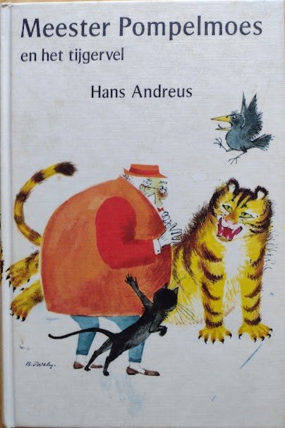 Meester Pompelmoes en het tijgervel - Hans Andreus, Ophalen of Verzenden, Zo goed als nieuw, Fictie algemeen, Voorleesboek