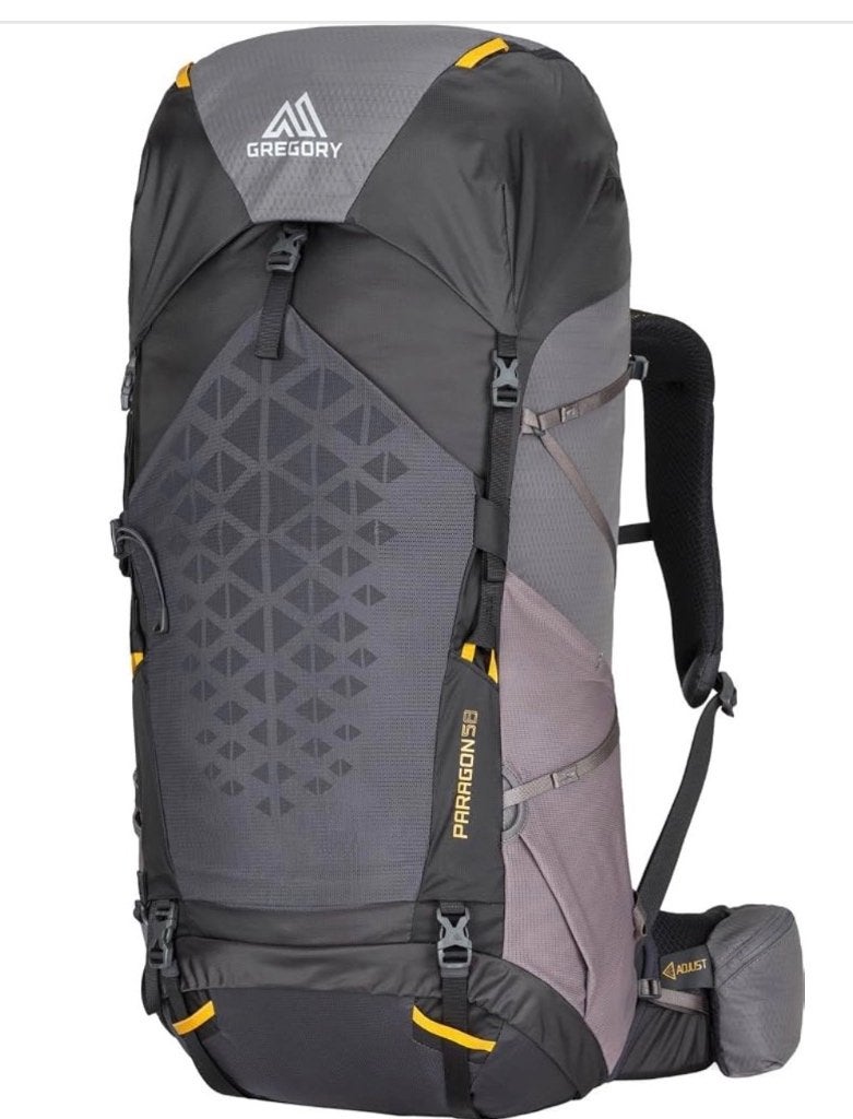 Backpack rugzak Gregory Paragon 58 SM/MD, Ophalen of Verzenden, Zo goed als nieuw, Rugzak