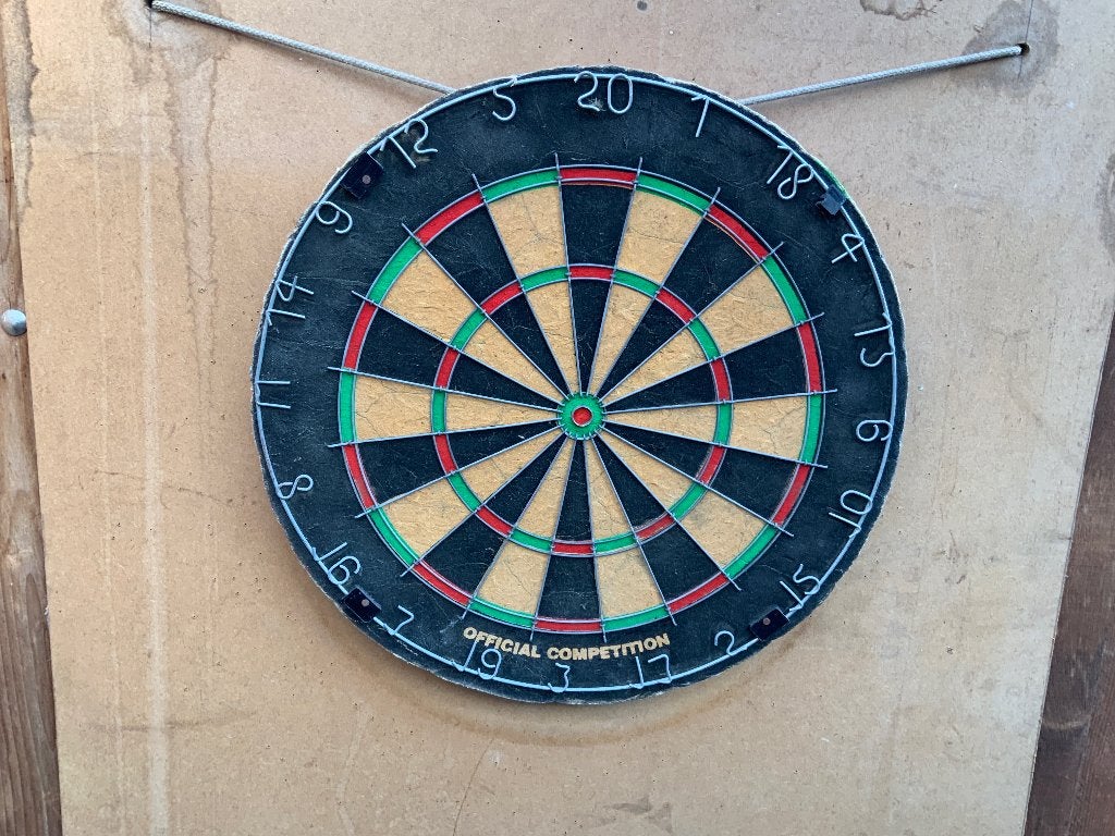 Dartbord, Ophalen, Zo goed als nieuw, Dartbord