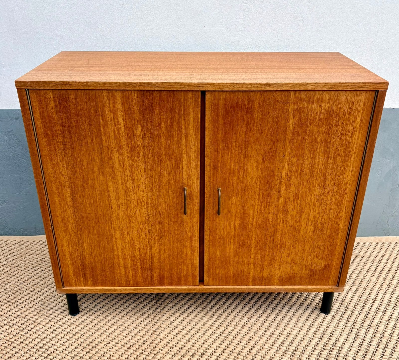 Vintage Teak Kastje / Klein Dressoir Jaren 60, Huis en Inrichting, Ophalen, Gebruikt, 25 tot 50 cm, 50 tot 100 cm