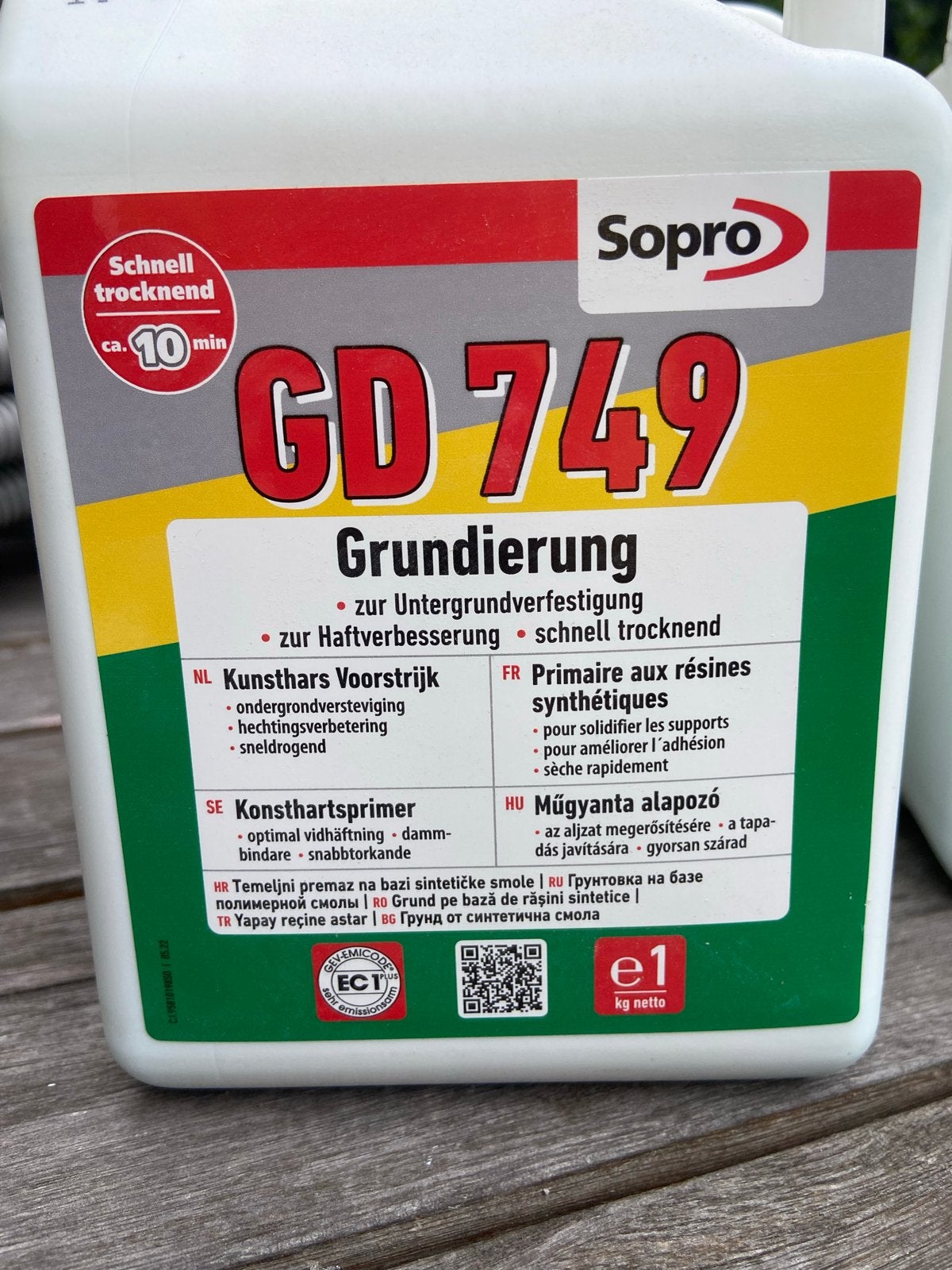 Sopro GD 749 Voorstrijk (3x), Ophalen, Overige kleuren, Nieuw, Verf