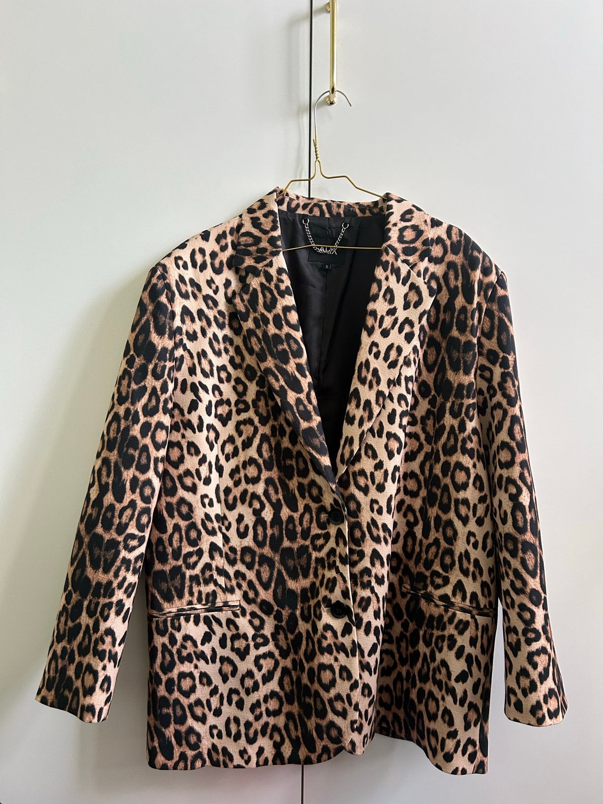 Nieuwe Panterprint Blazer van ALIX The Label - Maat S, Kleding | Dames, Ophalen of Verzenden, Nieuw, Maat 36 (S), Meerkleurig