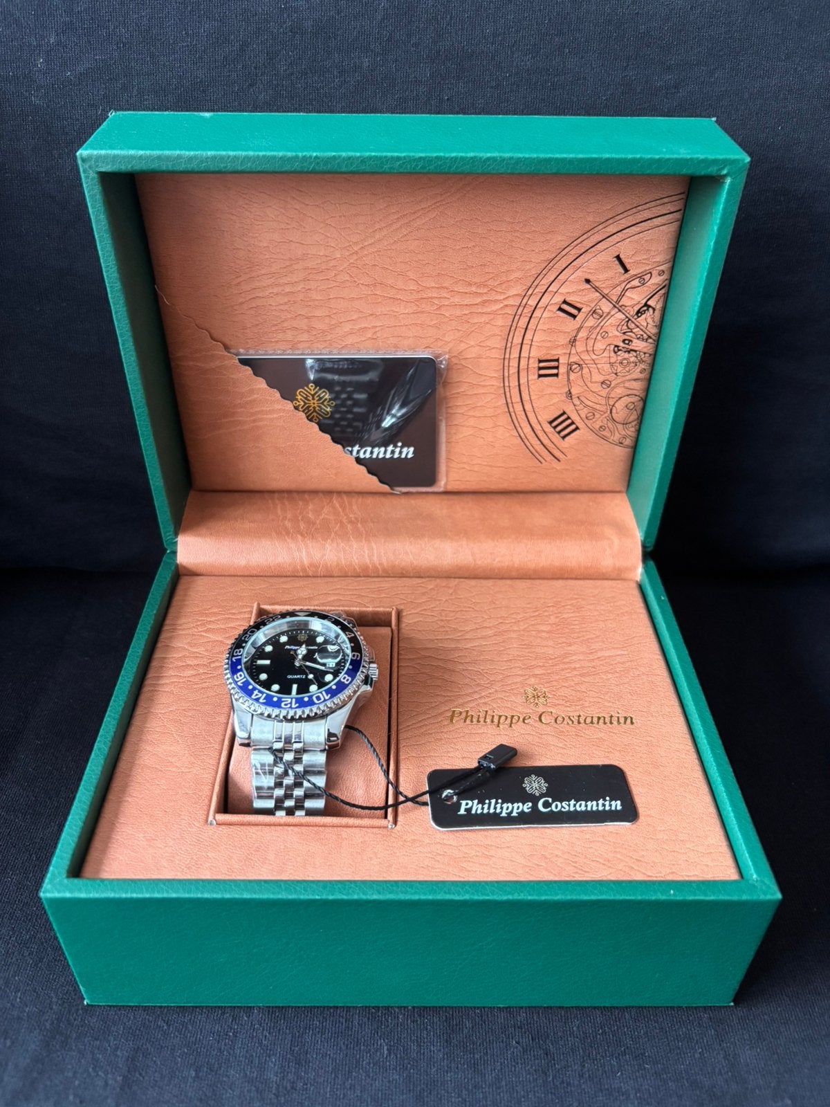 Philippe Costantin Quartz, Sieraden, Tassen en Uiterlijk, Horloges | Antiek, Ophalen of Verzenden, Overige merken