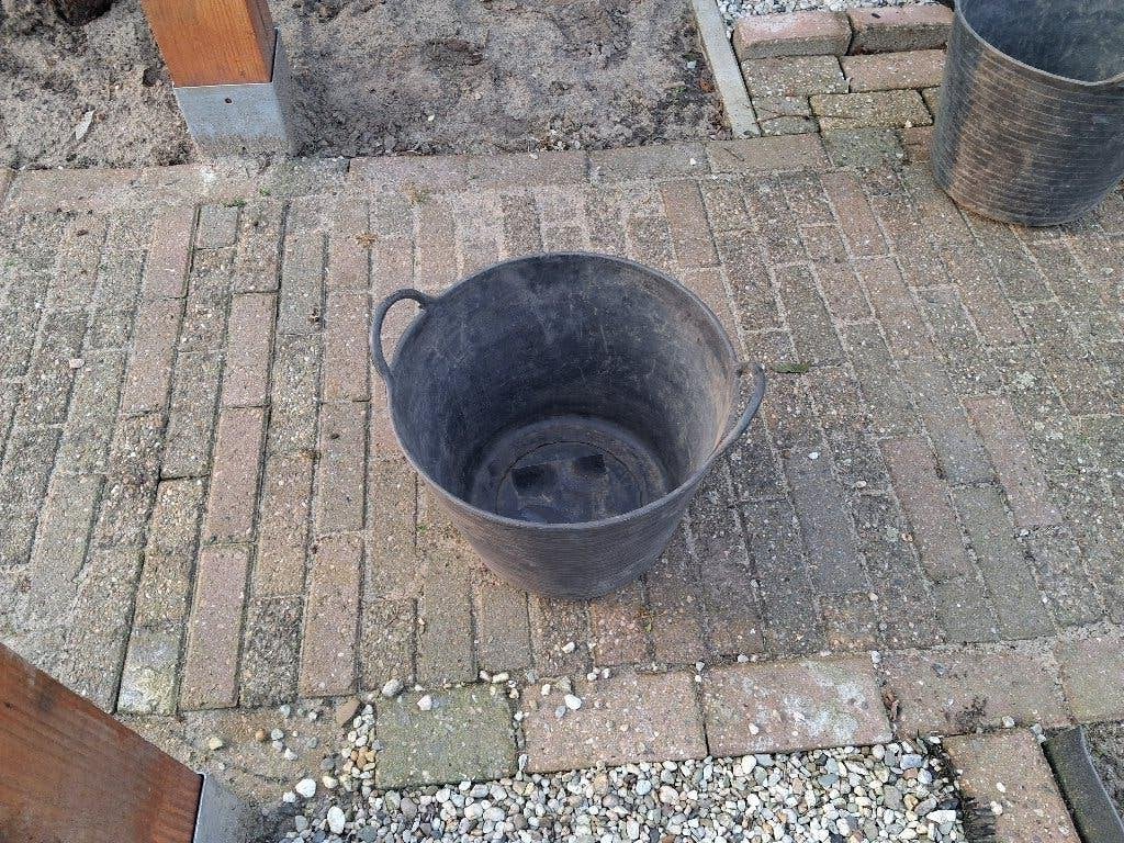 kuipen/ bouwemmers, Ophalen, Gebruikt