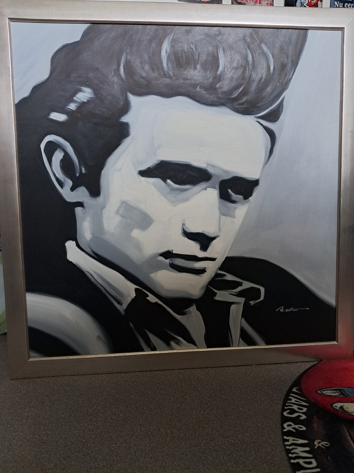 shilderij james dean, Antiek en Kunst, Ophalen