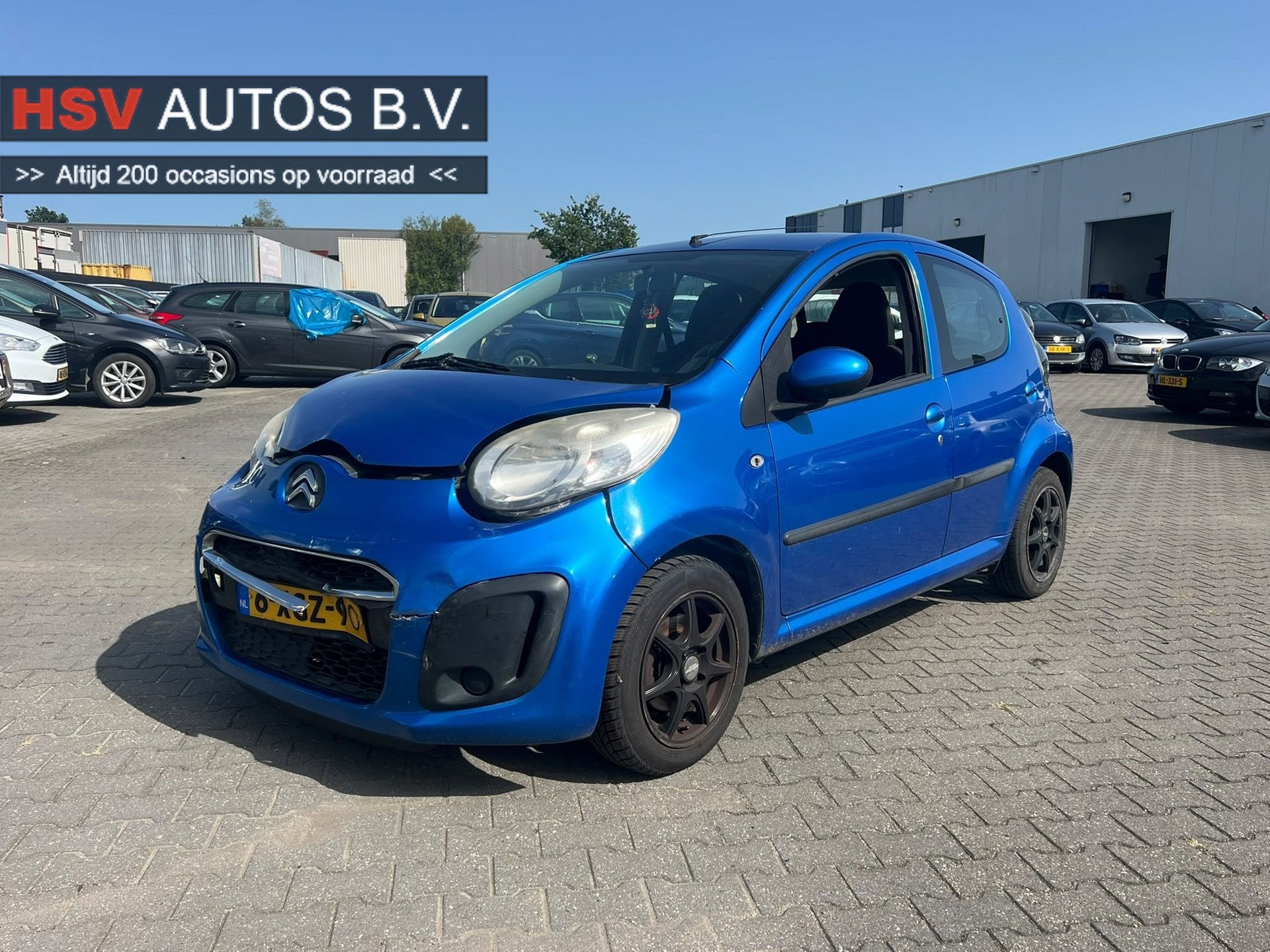 Citroen C1 1.0 Collection airco (lichte schade), Auto's, Voorwielaandrijving, Euro 5, Gebruikt, C1
