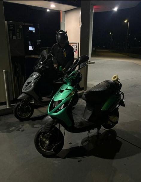 WAARDEPEILING zip 70cc 2takt h2o custom kappen, Tweetakt, Maximaal 45 km/u, Ophalen of Verzenden, Zo goed als nieuw