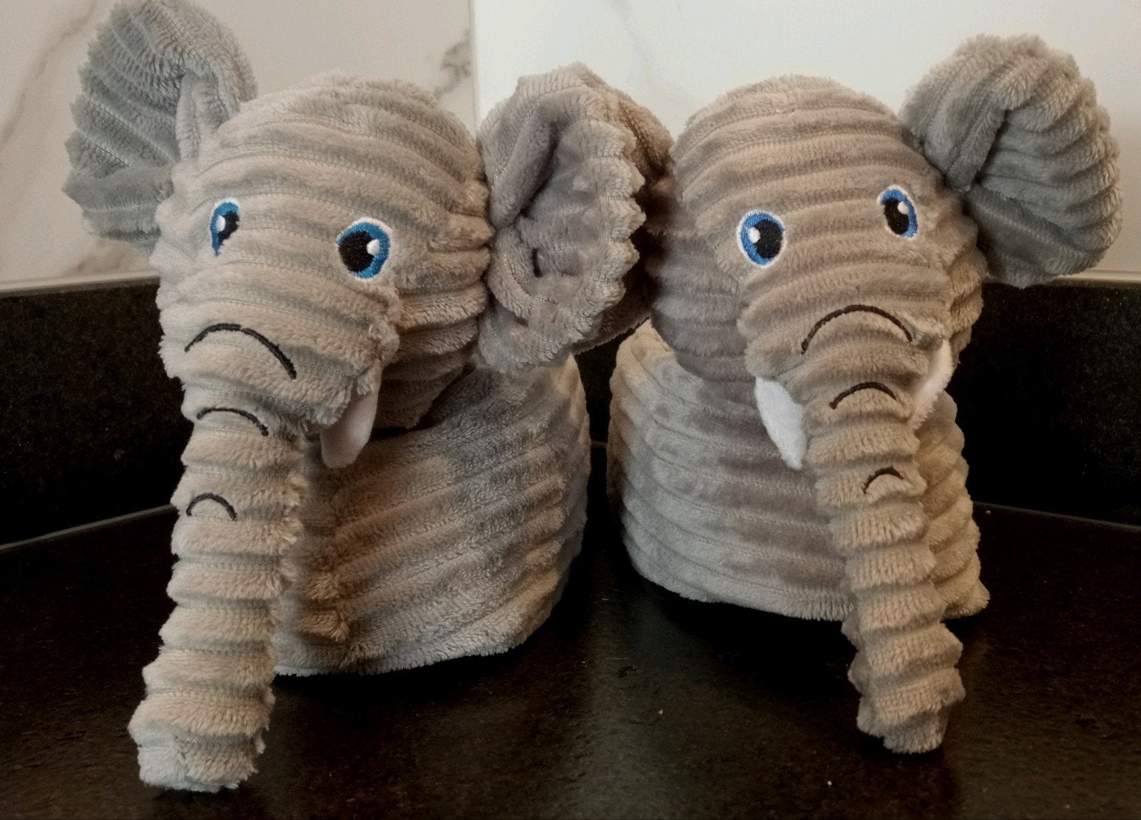 Olifanten -Kinder - Pantoffels - Maat 30/31- Licht Grijs - P, Pepperts!, Jongen of Meisje, Overige typen, Nieuw
