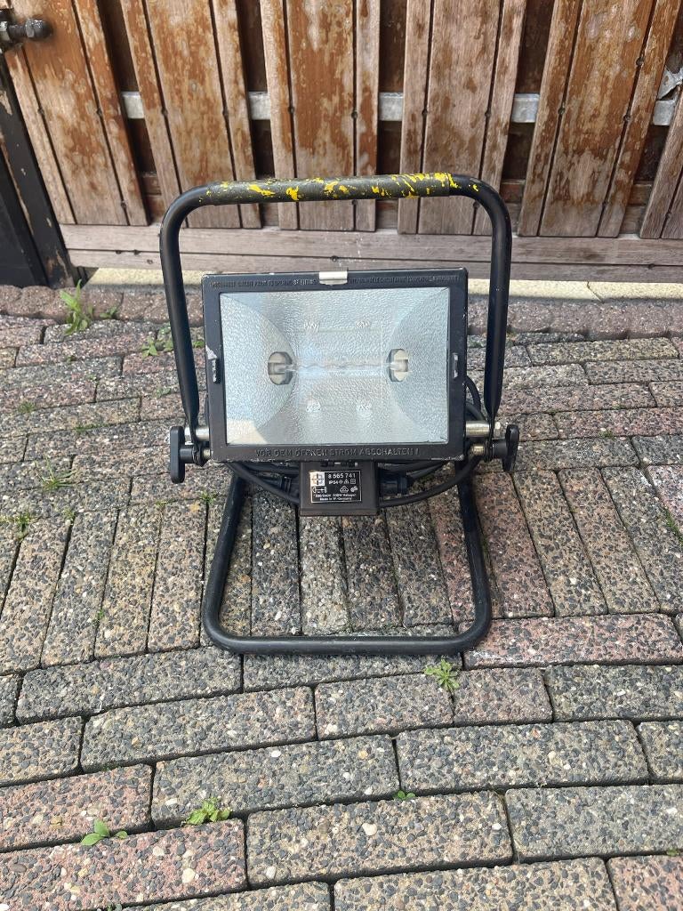 Bouwlamp 500w, Ophalen, Gebruikt, 500 watt of meer, Lamp