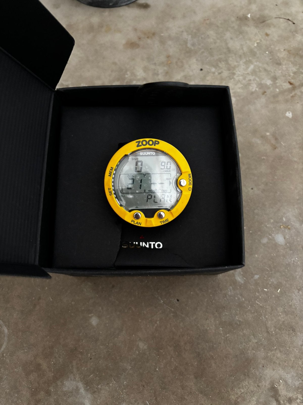 Suunto Zoop Duikcomputer. Compleet met doos, Verzenden, Duikcomputer