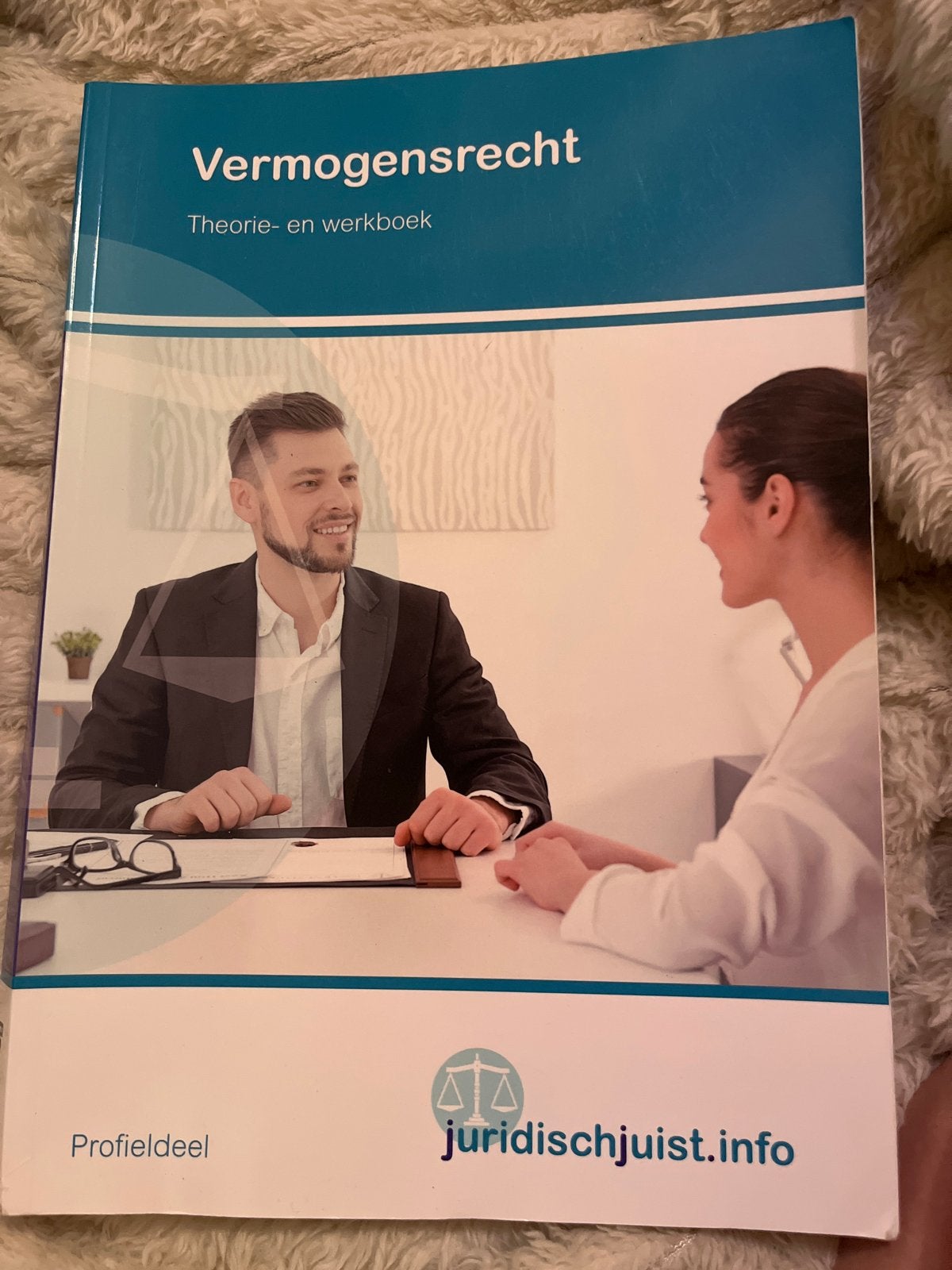 Vermogensrecht: Theorie- en werkboek (MBO), Ophalen of Verzenden, Gamma, Zo goed als nieuw, MBO