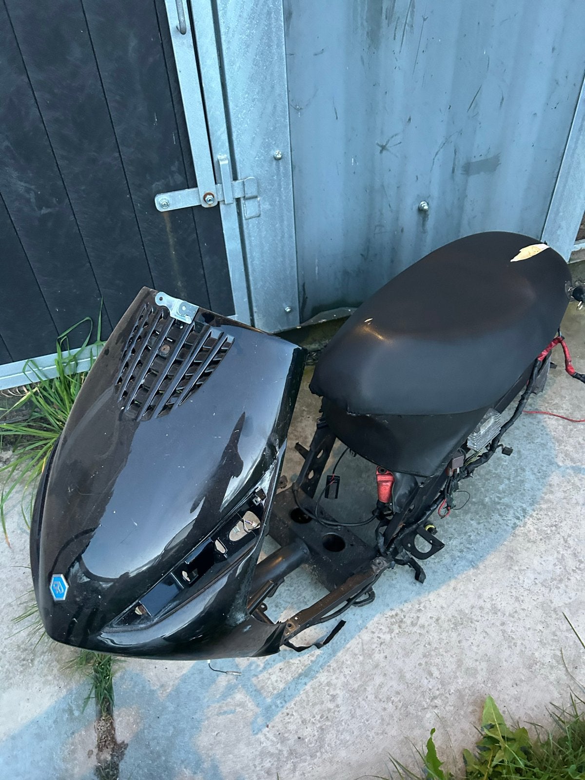 Piaggio Zip Frame met Kabelboom en Kappen + YSS Veer, Ophalen, Gebruikt, Frame, Piaggio