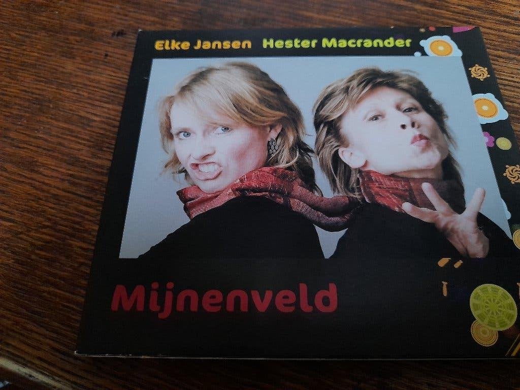 Elke Jansen, Hester Macrander – Mijnenveld CD    2013 , Ophalen of Verzenden, Zo goed als nieuw, Poprock, Album