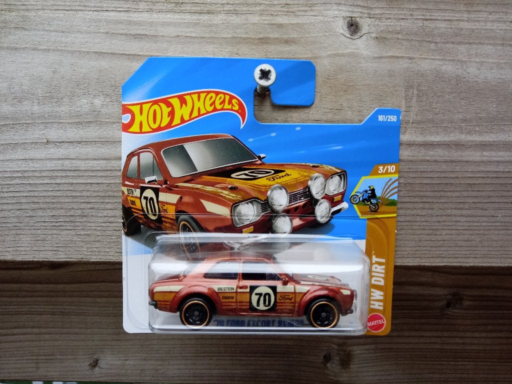 Ford Escort RS1600 '70 Hotwheels, Ophalen, Nieuw, Auto