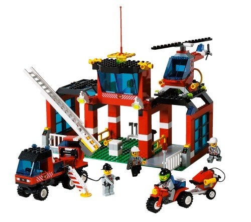 Lego City 6478 Brandweer Hoofdbureau, Ophalen of Verzenden, Zo goed als nieuw, Lego