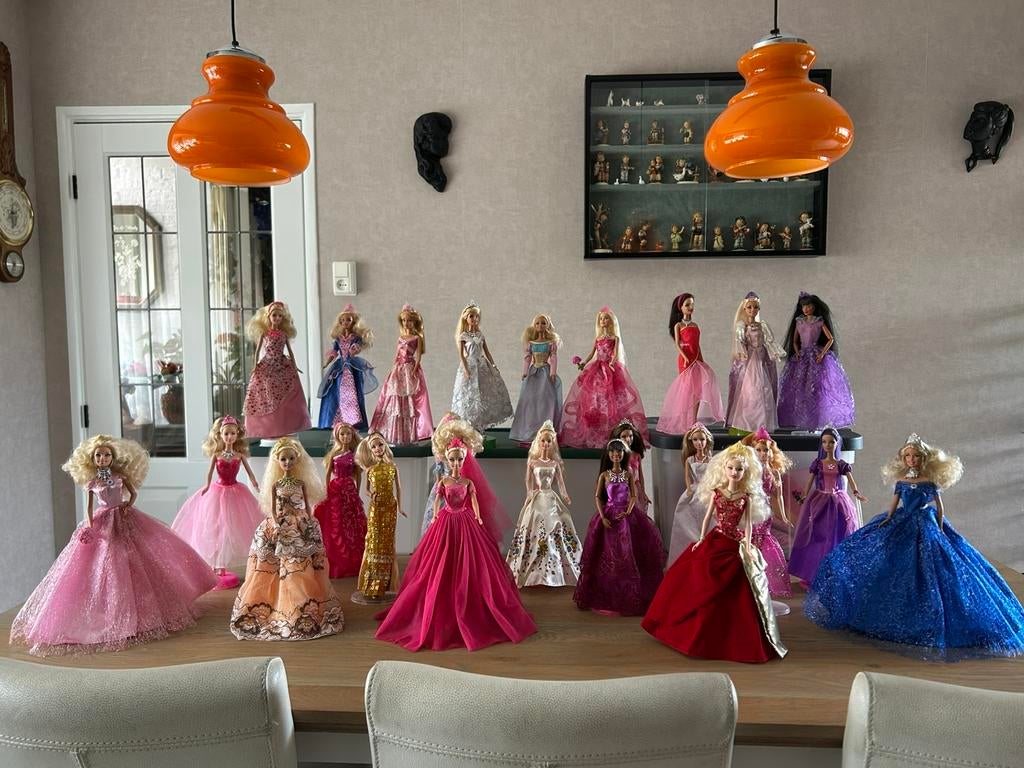 Verzameling Barbie poppen Mattel, Ophalen of Verzenden, Gebruikt, Barbie