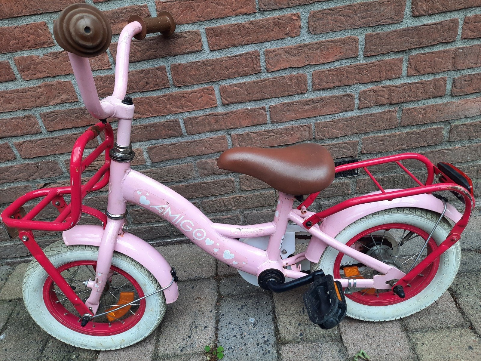 Kinderfiets Amigo12 inch, Ophalen, Gebruikt, 20 inch, Amigo