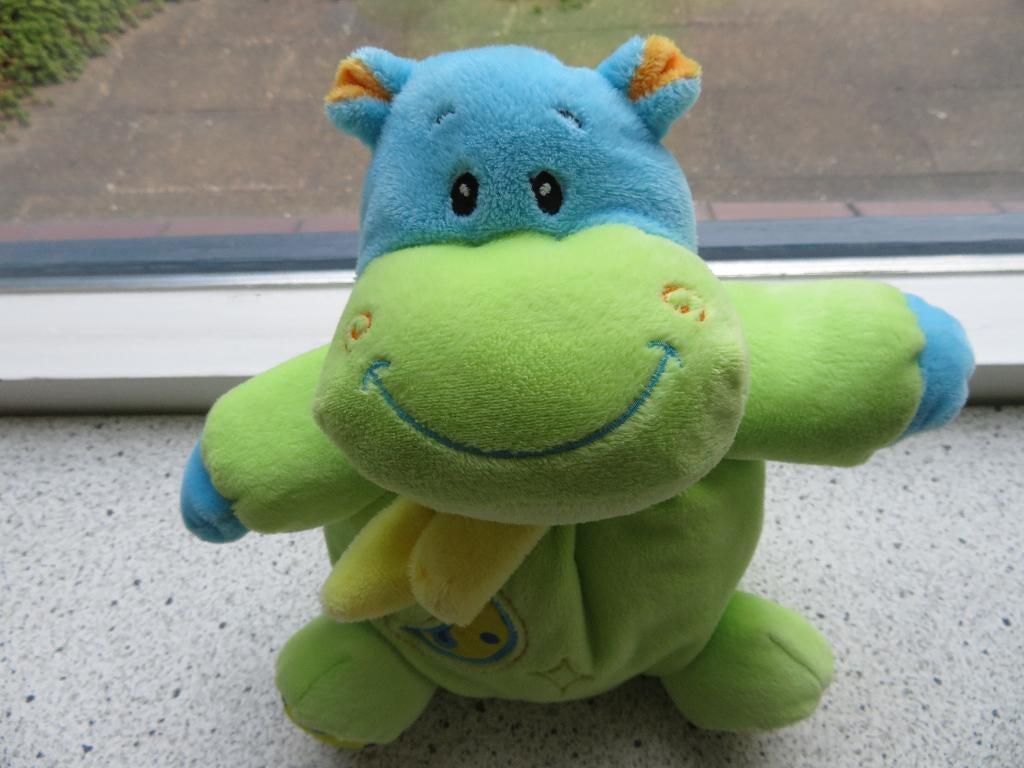 Beer of nijlpaard merk Dinotoys Paws met maanapplicatie, Paard, Ophalen of Verzenden, Zo goed als nieuw, Middelgroot (20 tot 80 cm)