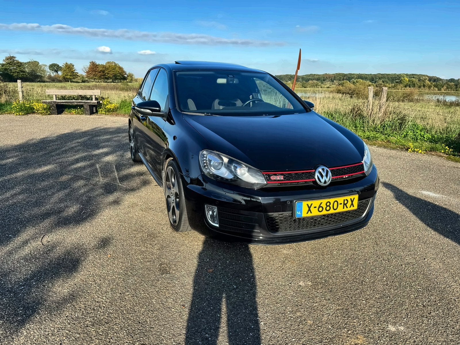 Volkswagen Golf 2.0 GTI 155KW DSG 2011 Zwart, Auto's, Stof, Zwart, Zwart, 14 km/l