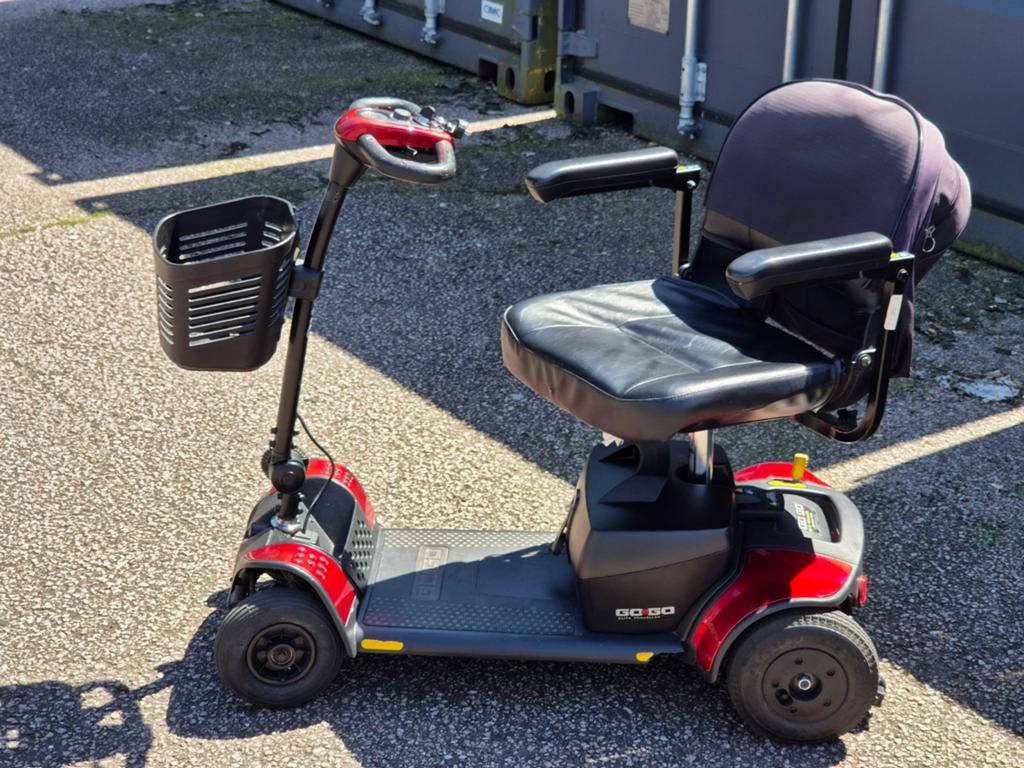 Gogo elite traveler plus met nieuwe accu's en lader!!, Ophalen, 10 km/u of minder, 16 t/m 25 km, Gebruikt