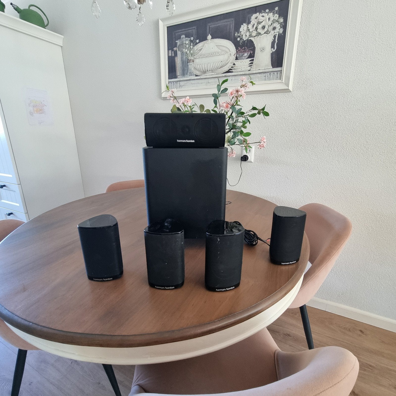Harman/Kardon 5.1 Home Cinema Systeem, Audio, Tv en Foto, Home Cinema-sets, Overige merken, Gebruikt, 70 watt of meer, Ophalen of Verzenden