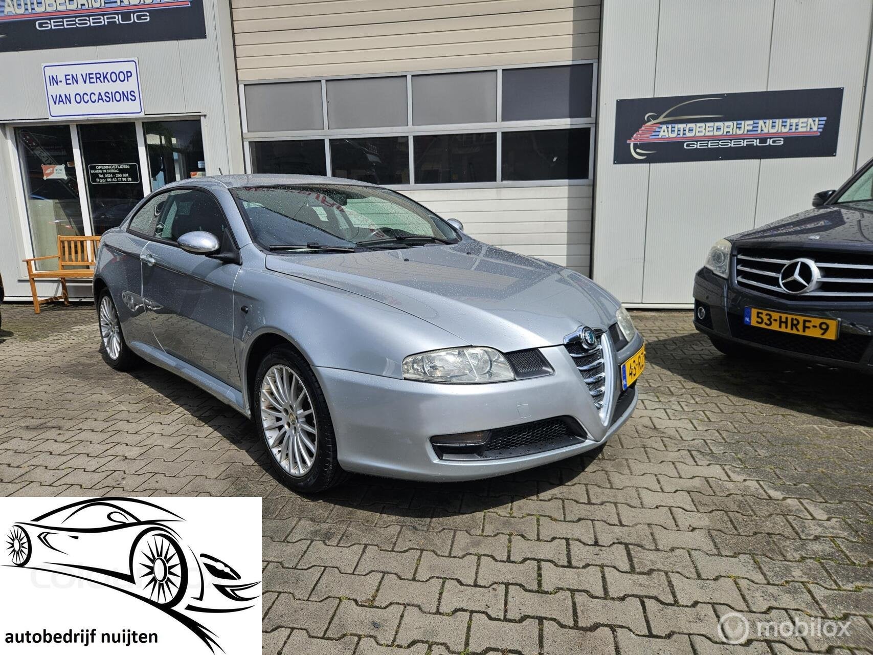 Alfa Romeo GT 2.0 JTS Progression, Voorwielaandrijving, Gebruikt, 1295 kg, 400 kg