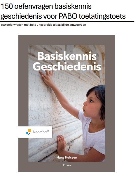150 oefenvragen met uitleg geschiedenis PABO, Ophalen of Verzenden, Alpha, Nieuw, HBO