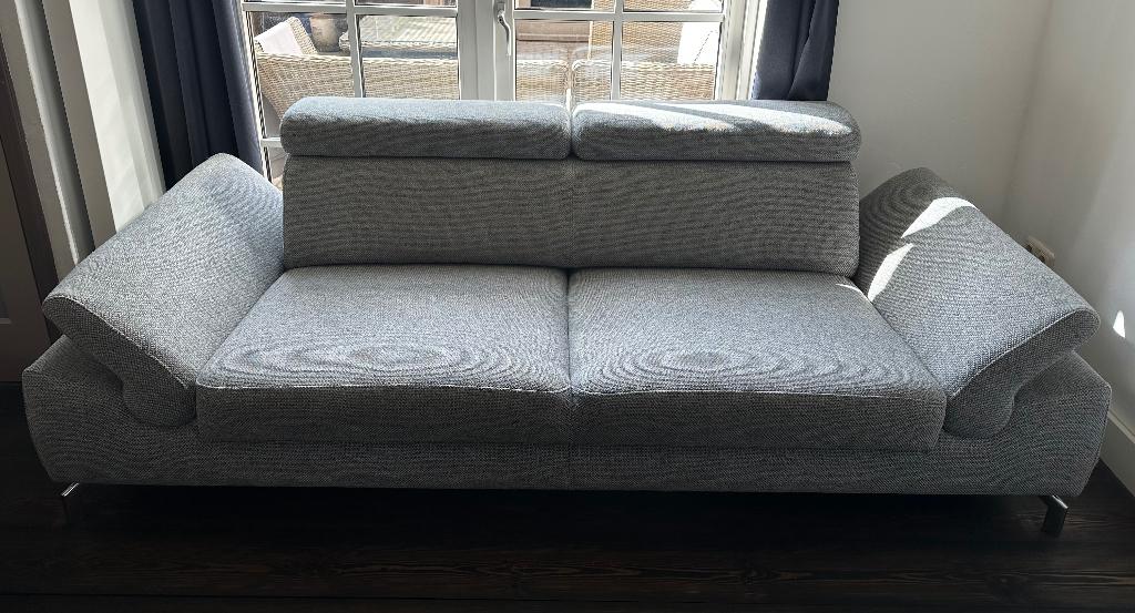 Bank Montel 3 zits, Ophalen, Gebruikt, Driepersoons, 75 tot 100 cm